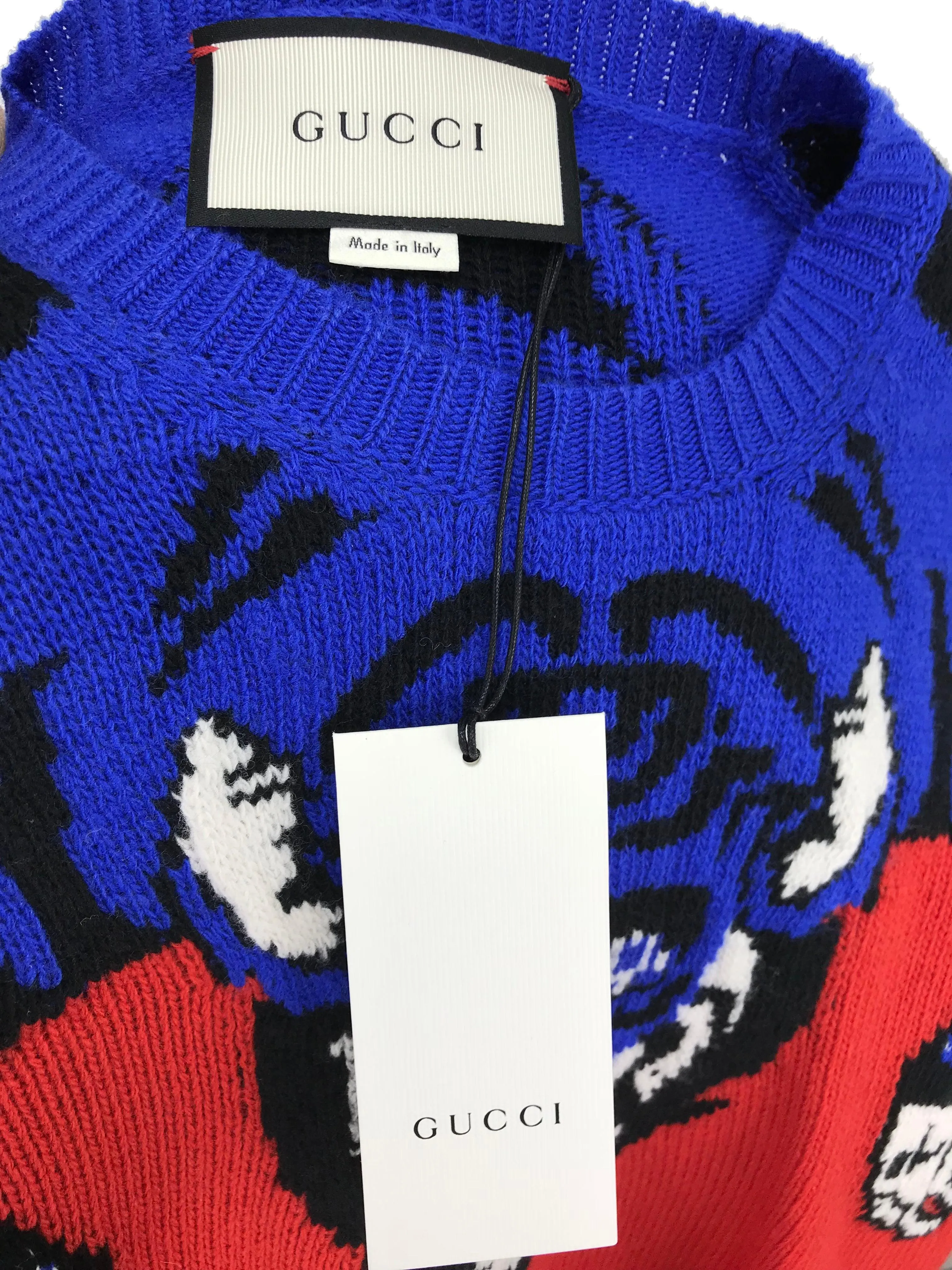 Gucci Tiger Wool Sweater Size S NEW