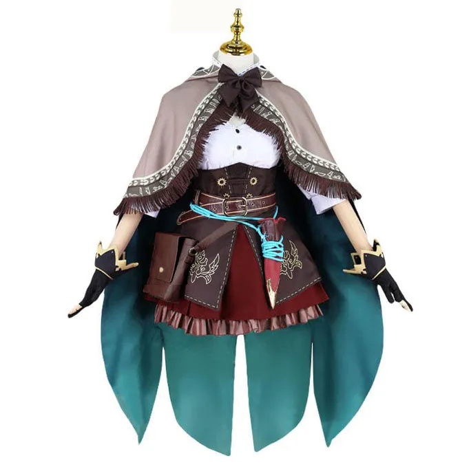 Hololive Virtual YouTuber Nanashi Mumei Cosplay Costume