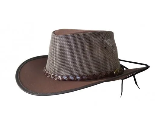 Jacaru Hats Bushbreeze Camper - Brown