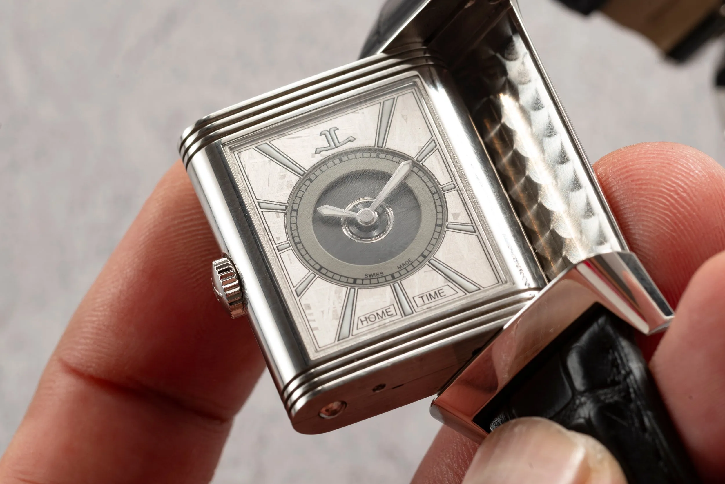 Jaeger-LeCoultre Reverso Duoface Day/Night 'Meteorite'