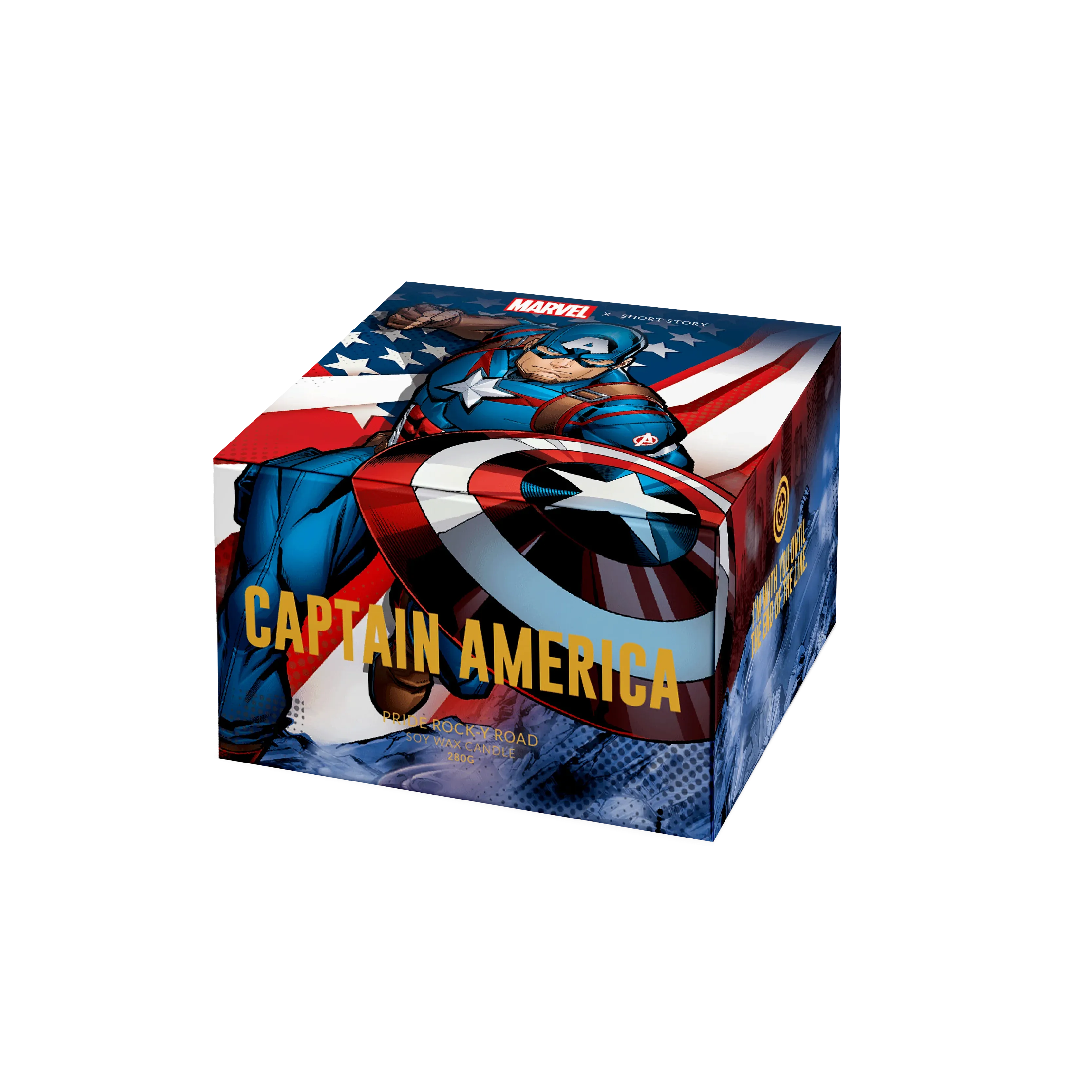 Marvel Candle Captain America