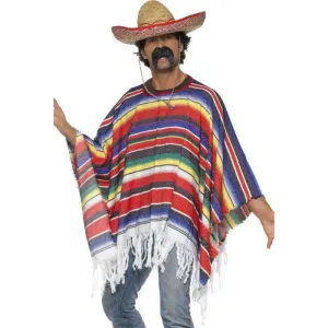 Mexican Woven Poncho