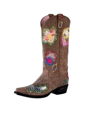 Miss Macie Western Boots Womens Holding It Together Brown U6027-01