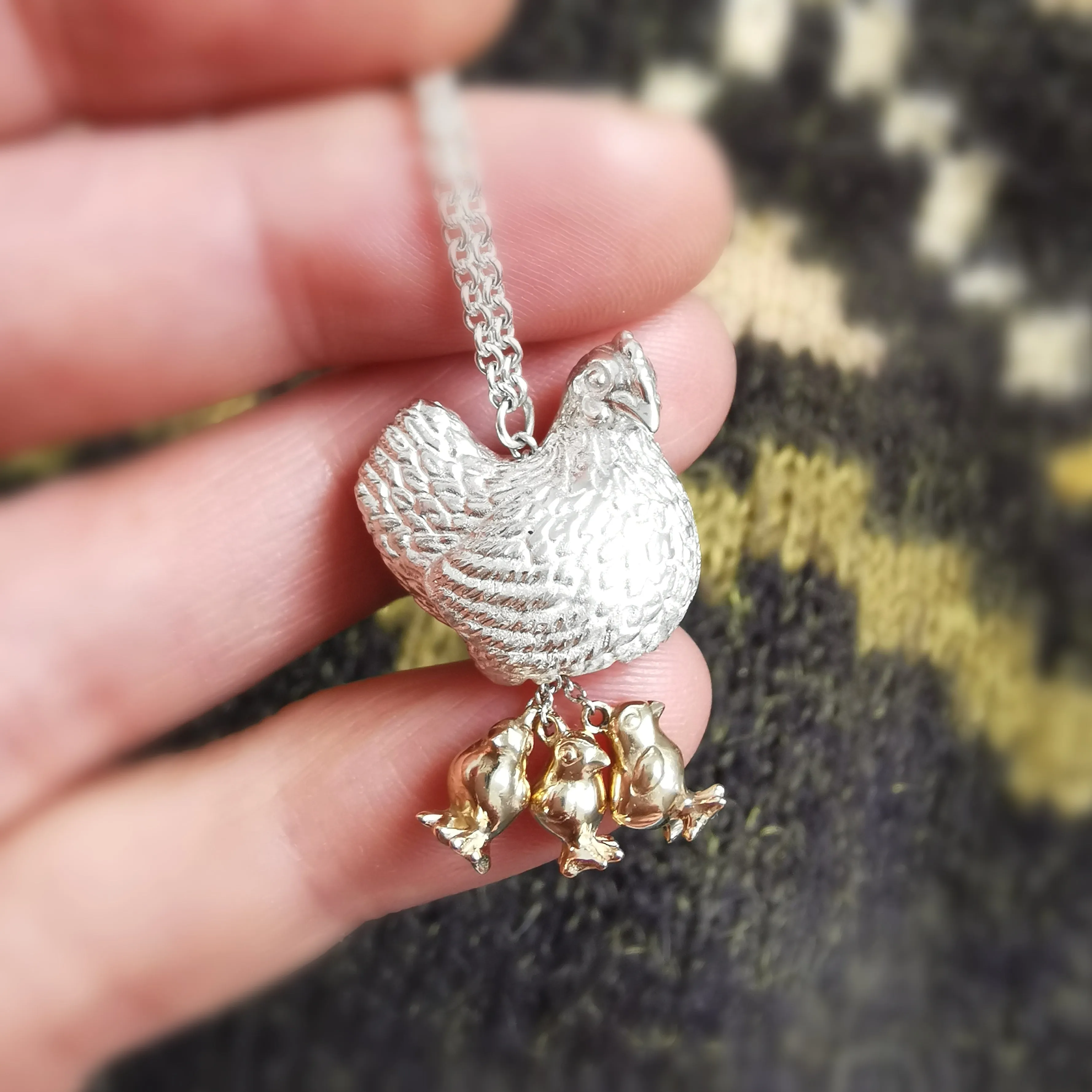 Mother Hen Necklace