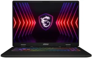 MSI Gaming Laptop Sword 16 - 14th Generation H-Series i7 16GB DDR5 RAM 1TB SSD 8GB NVIDIA RTX 4060 Graphics 20-Core Processor 24-Zone RGB Backlit Keyboard 16" 240Hz Quad-HD Screen