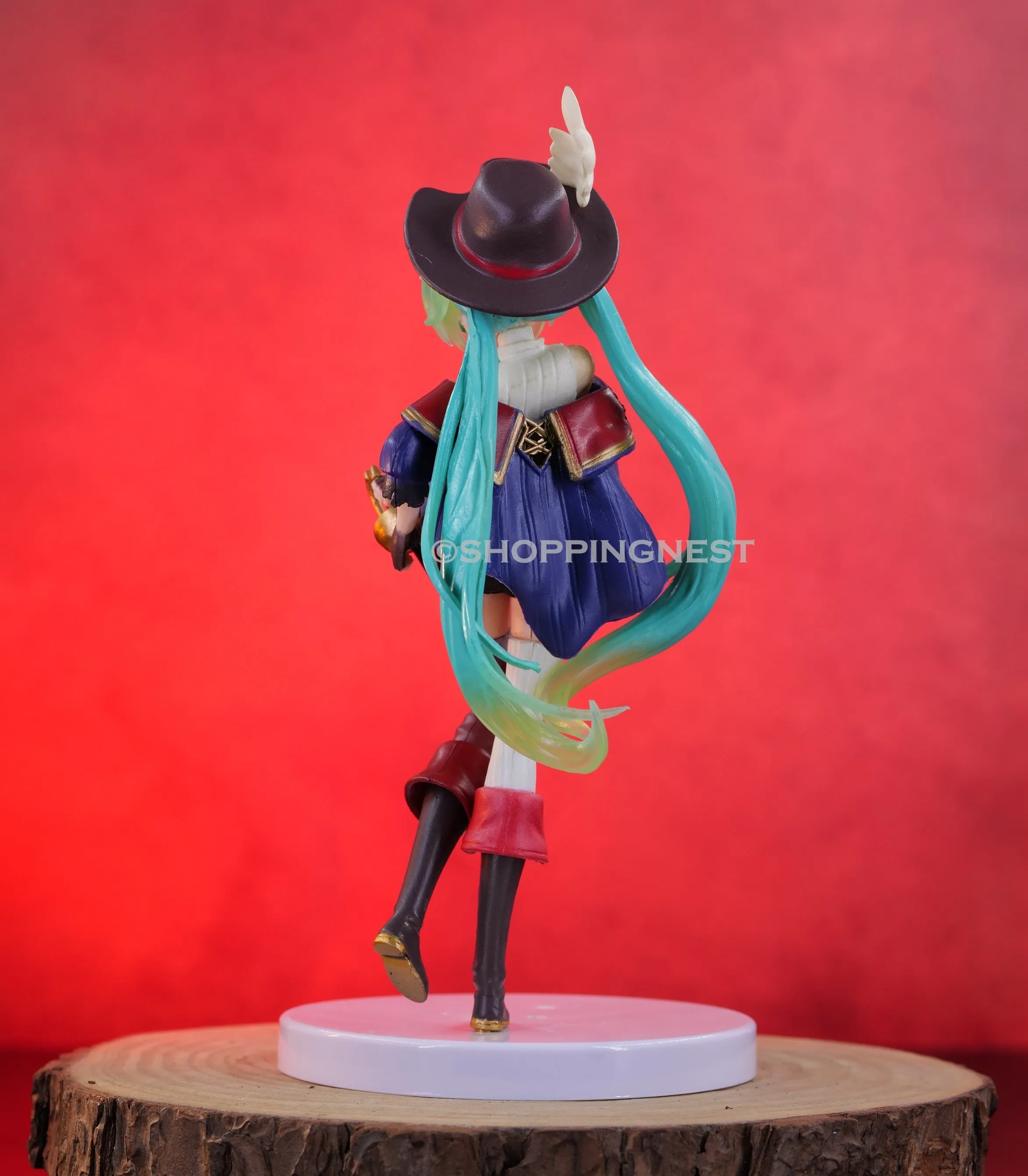 New Hatsune Miku Wonderland figure cat wearing boots Action Figure | 15 CMS |