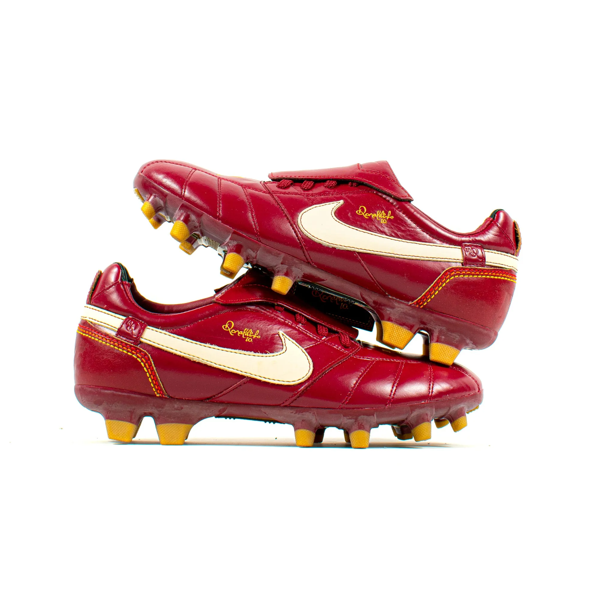 Nike Tiempo Ronaldinho R10 Red FG