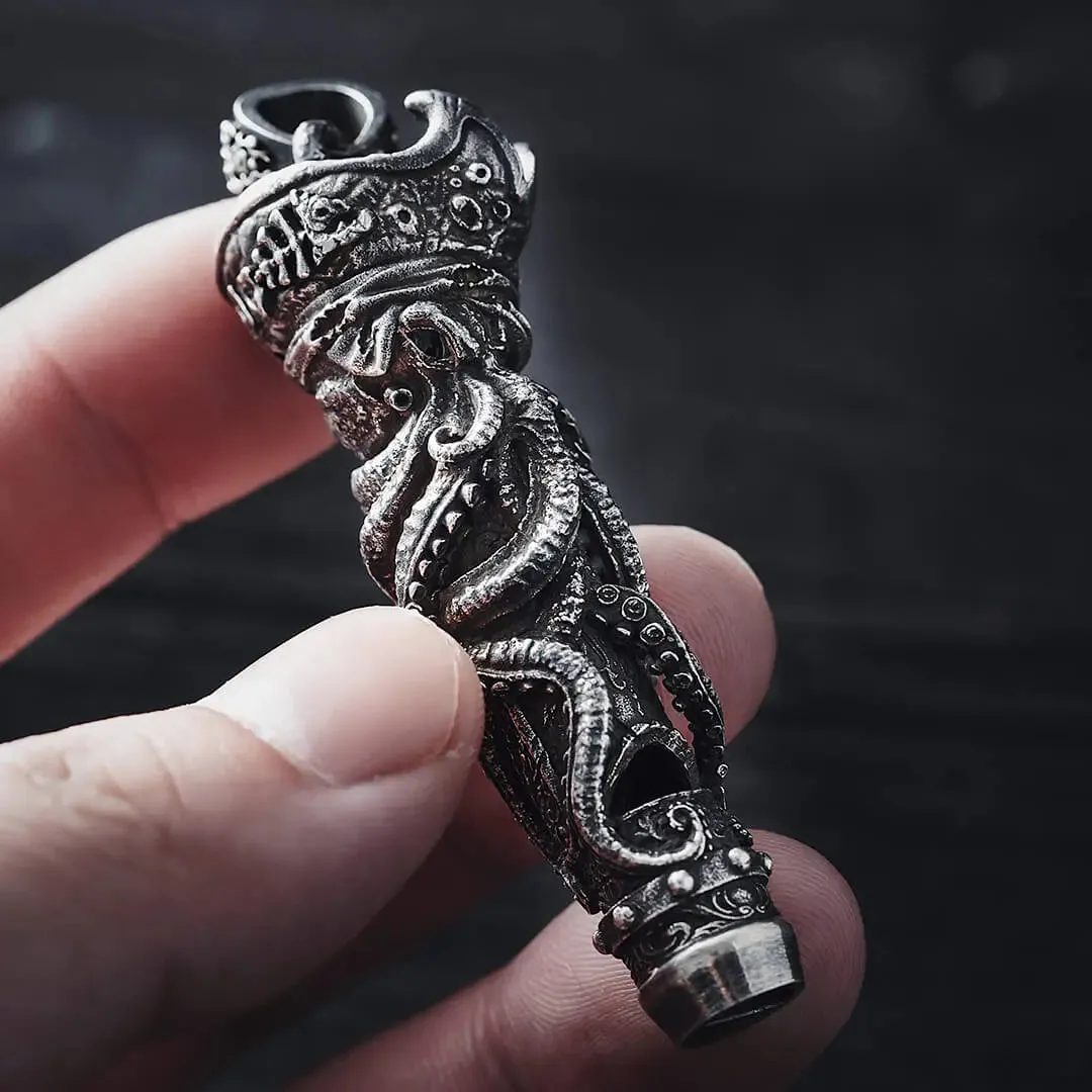 Octopus Whistle Pendant