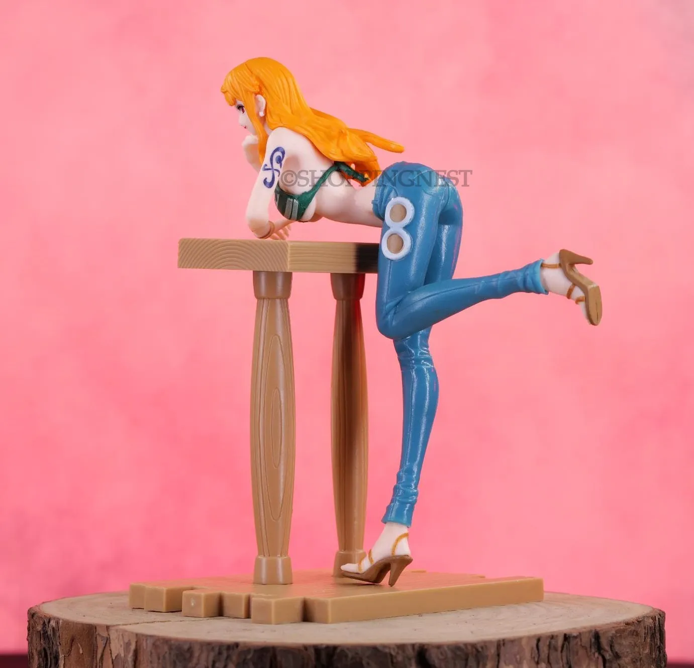 One Piece Nami  Action Figure Over Count Pirate Anime Figure |  16 Cms |