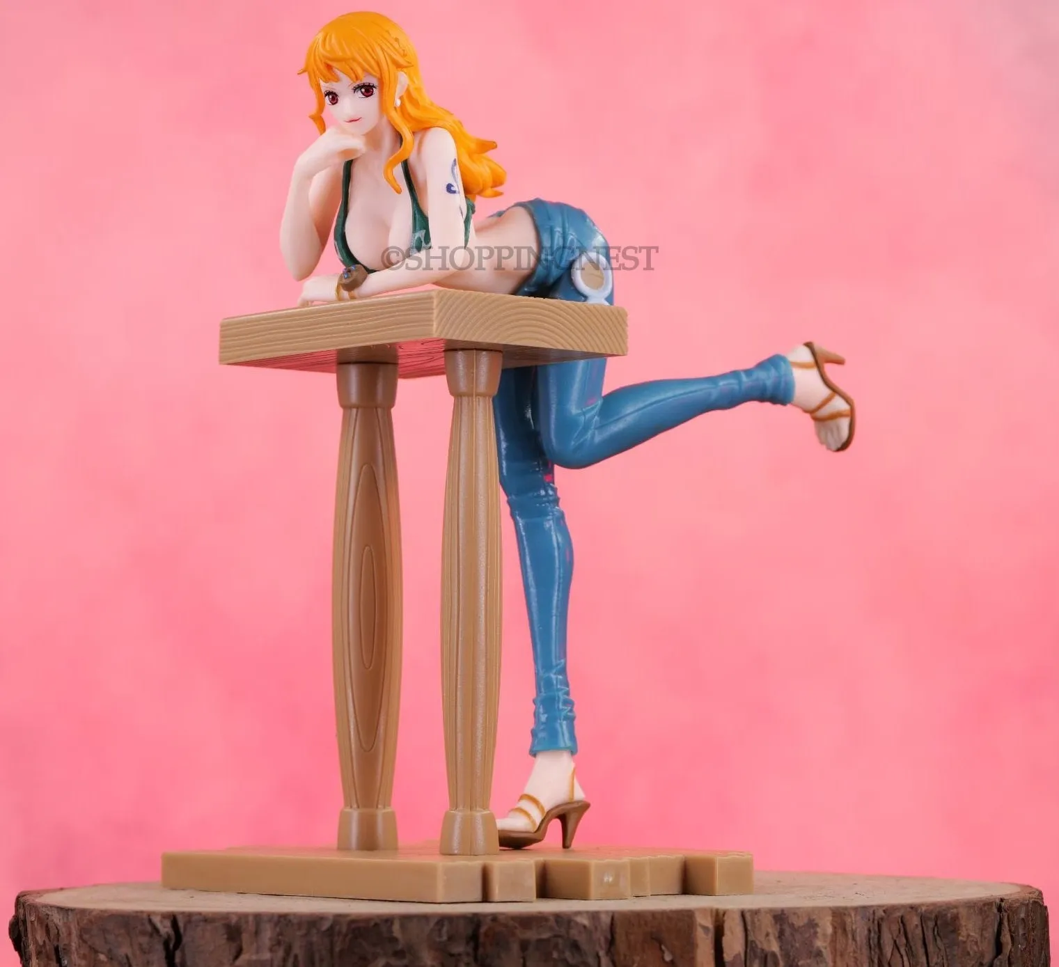 One Piece Nami  Action Figure Over Count Pirate Anime Figure |  16 Cms |