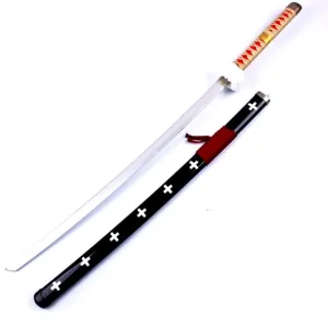 One Piece | Trafalgar D Law Kikoku Wooden Blade Katana | Cosplay Wooden Sword | 104 Cm |