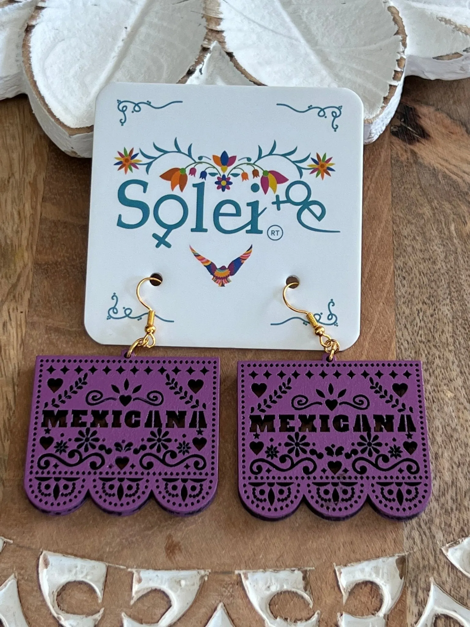 Papel Picado Mexicana Earrings