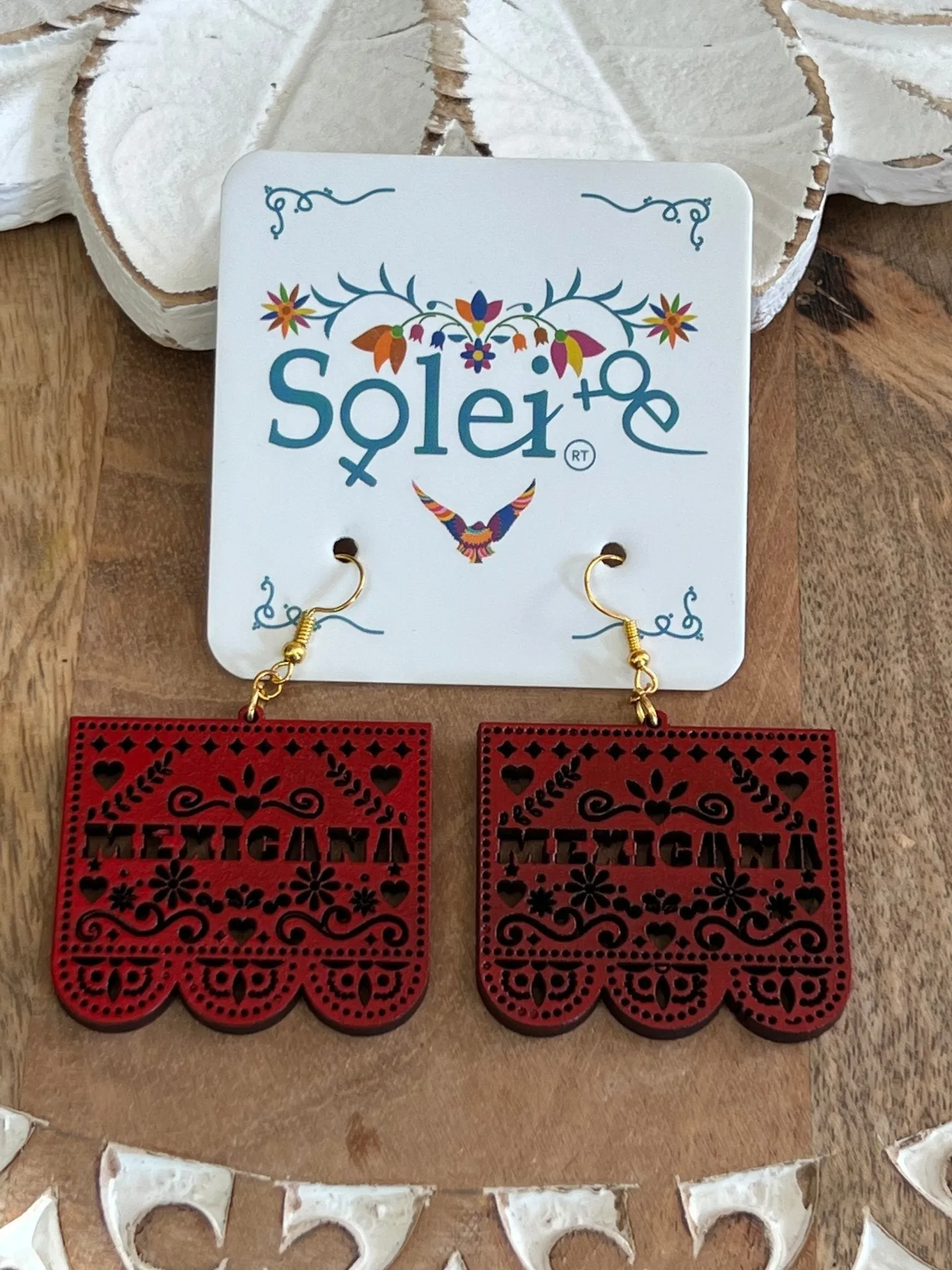 Papel Picado Mexicana Earrings