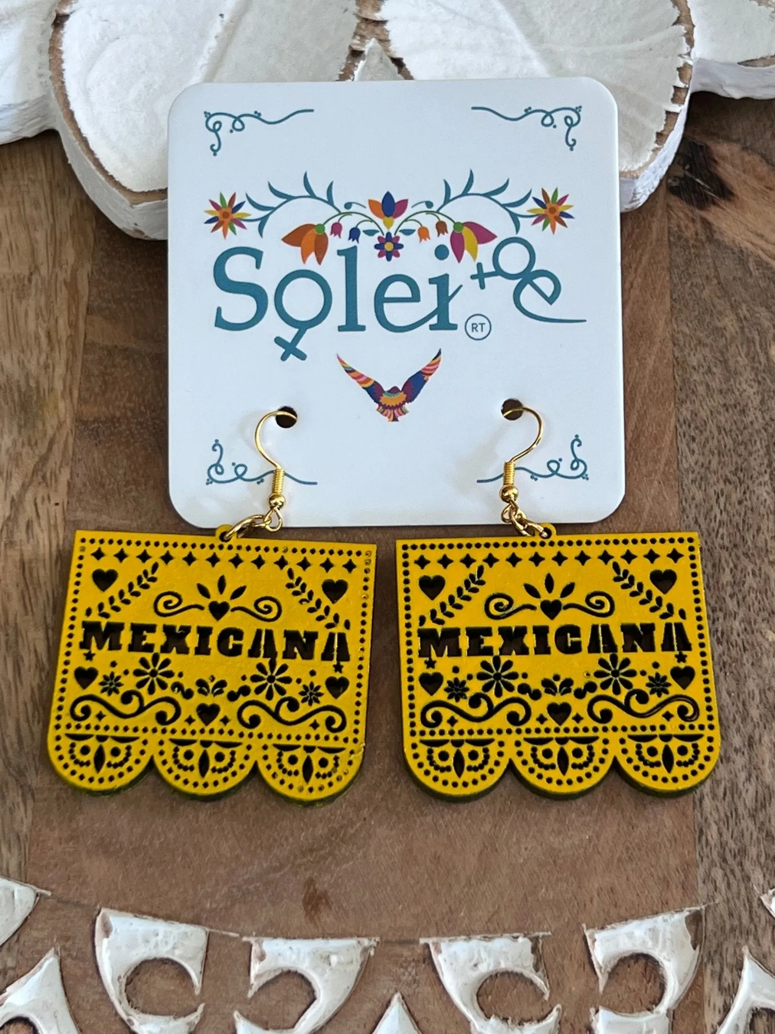 Papel Picado Mexicana Earrings