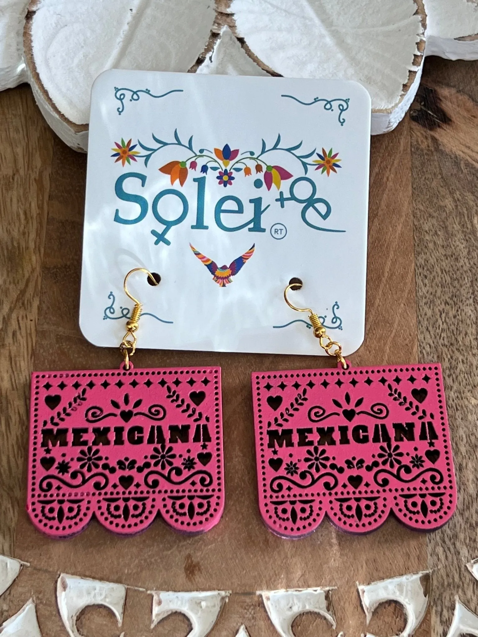 Papel Picado Mexicana Earrings