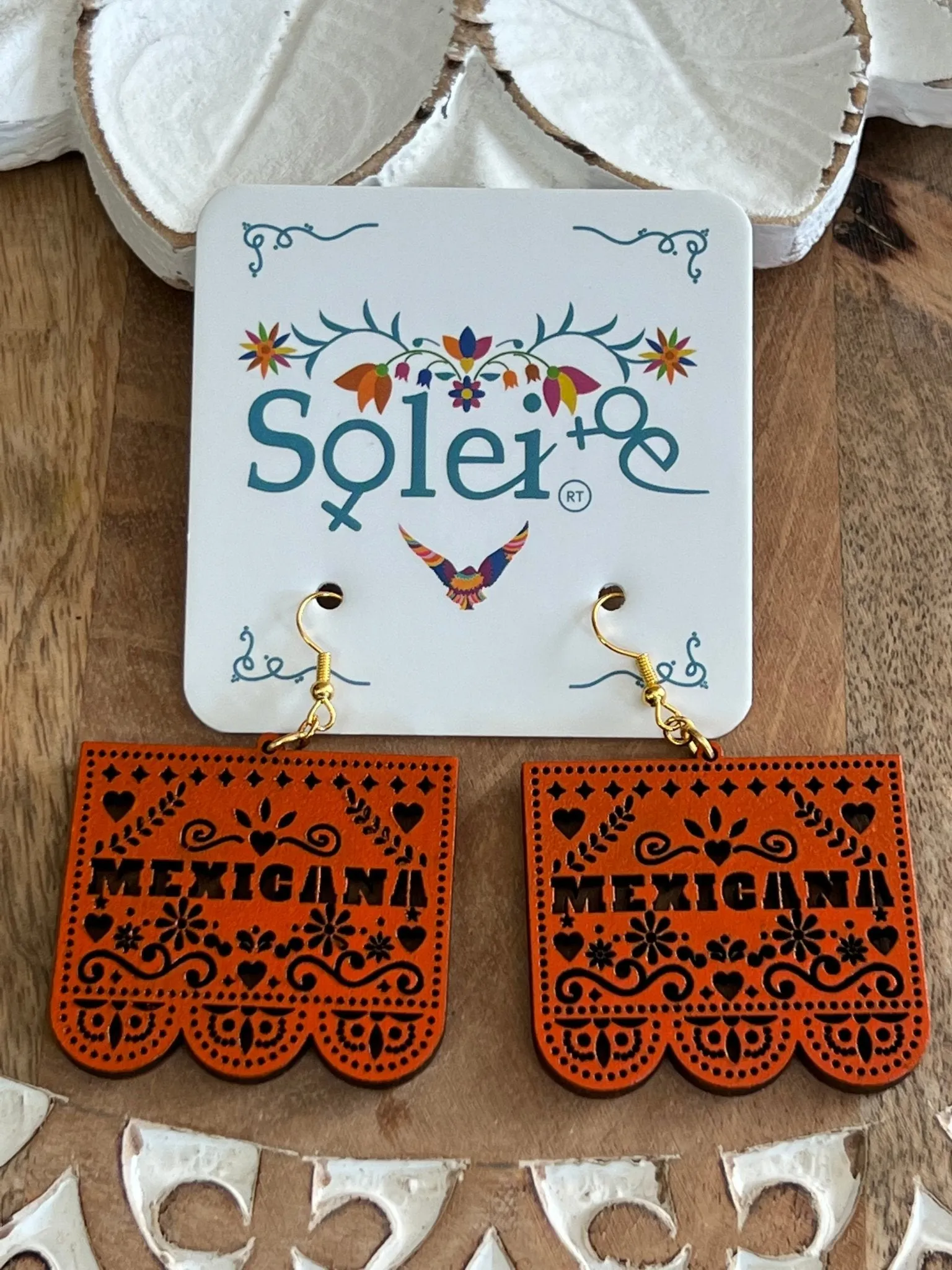 Papel Picado Mexicana Earrings