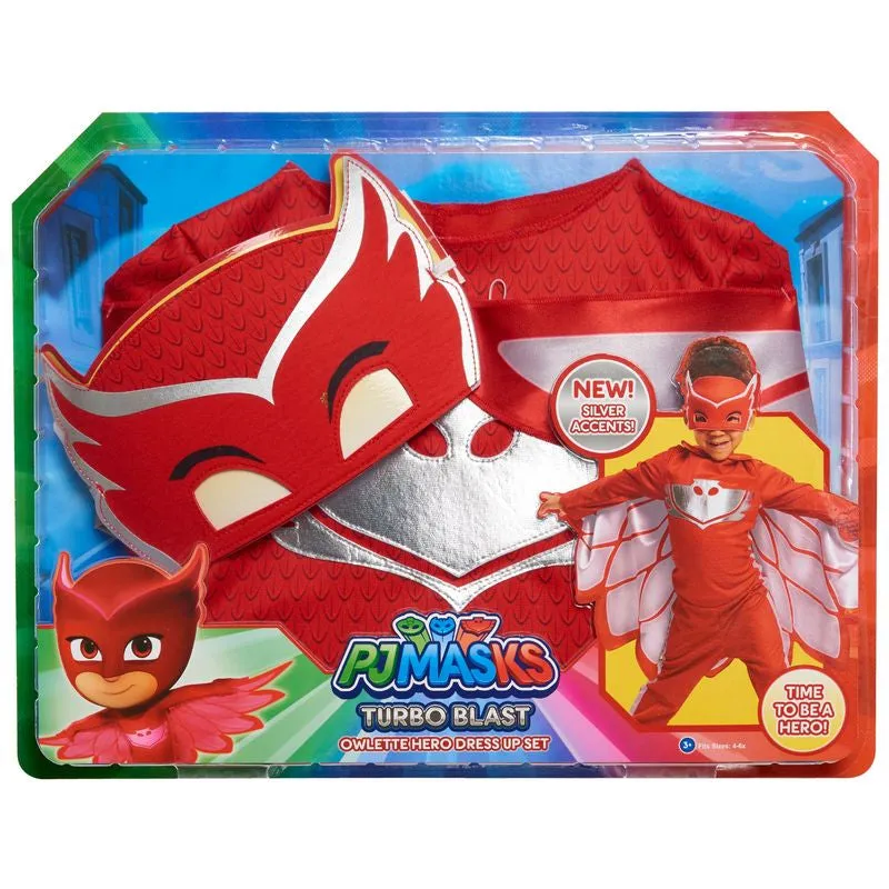 Pj Masks Turbo Blast Costume Set Owlette