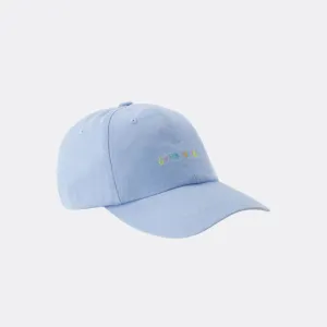 "Good Vibes" Beaumont Cap (Twill Sky Washed)