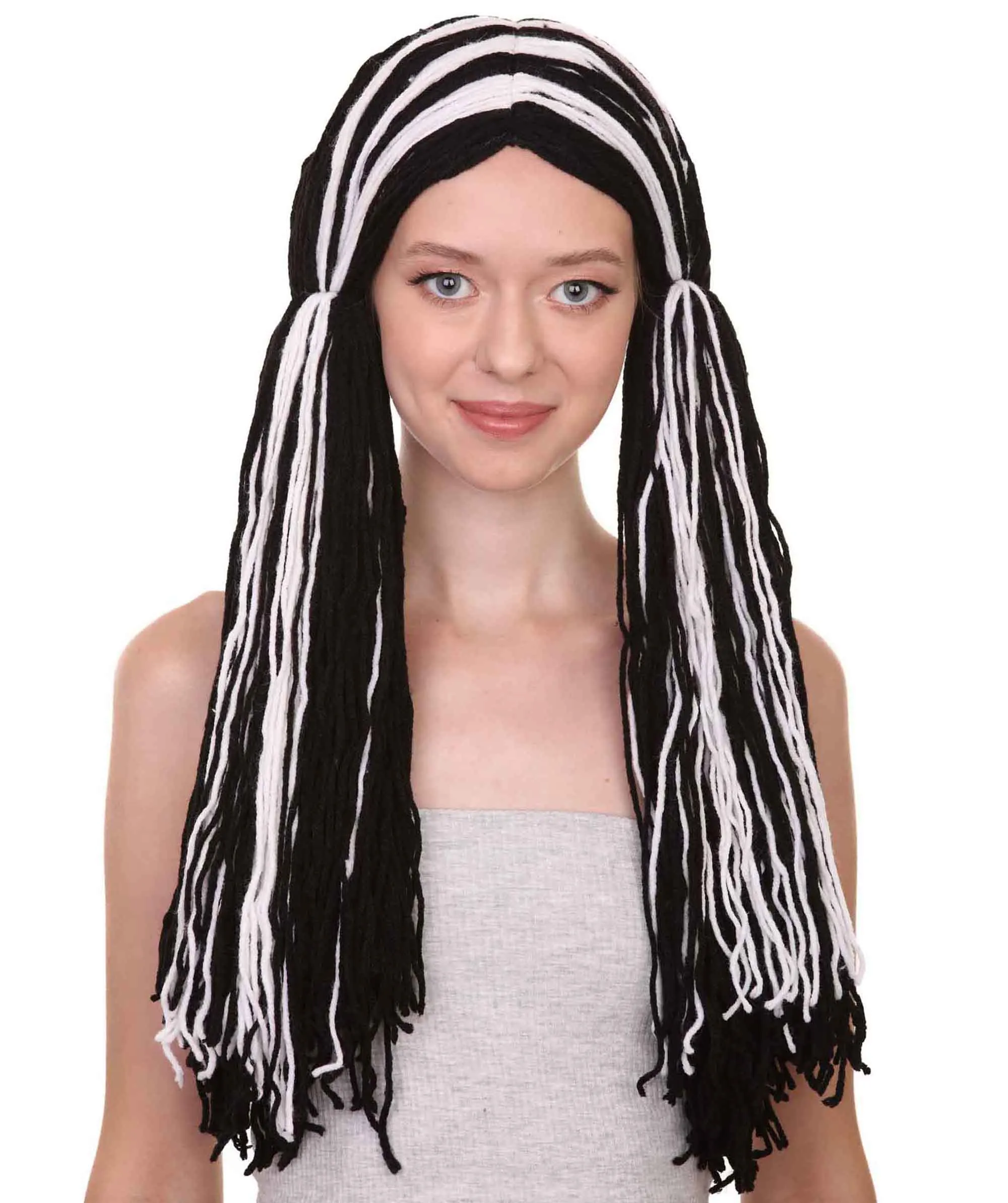 Rag Doll style Wig | Long Two-Toned Wig | Standard  Cap