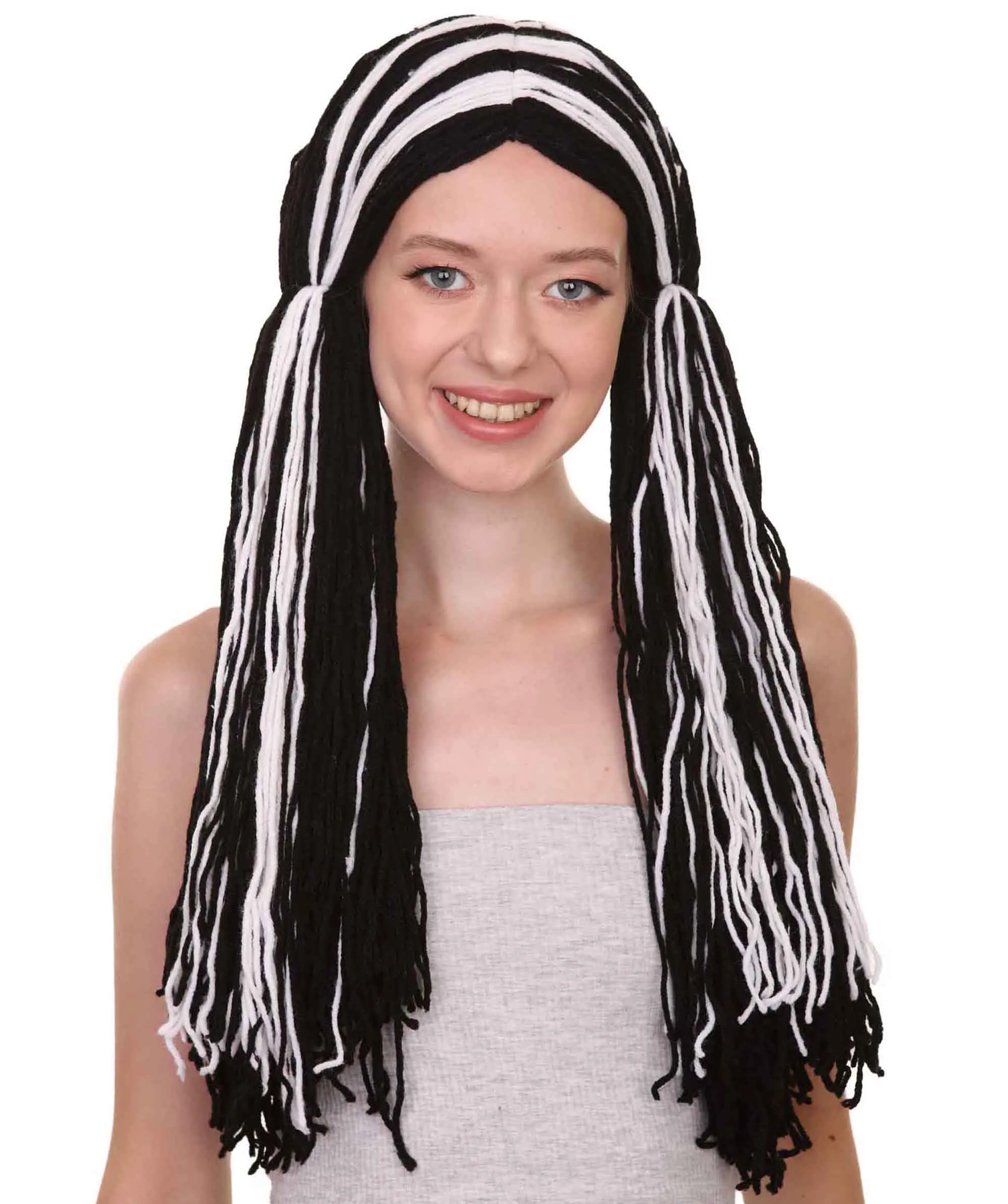 Rag Doll style Wig | Long Two-Toned Wig | Standard  Cap