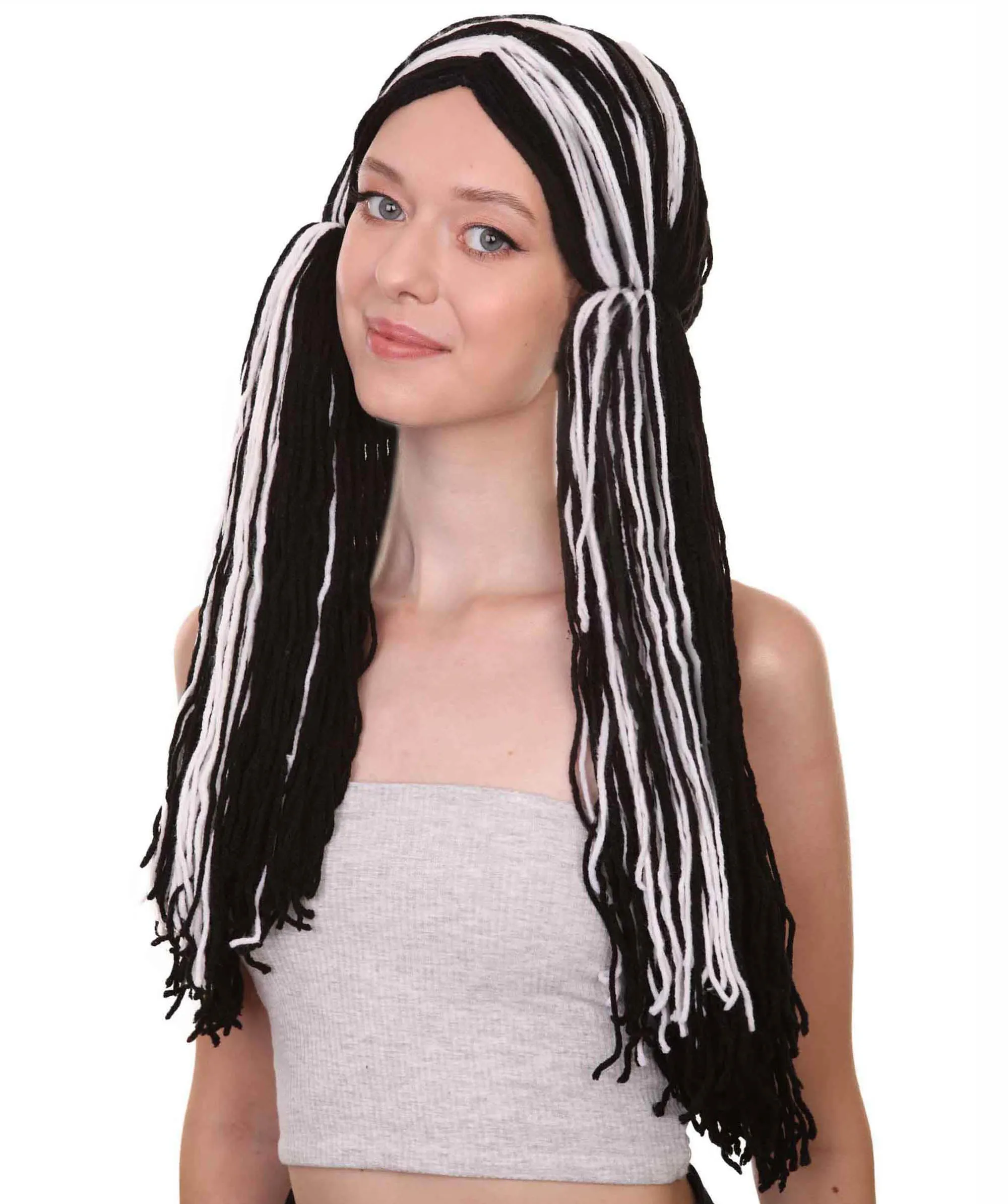 Rag Doll style Wig | Long Two-Toned Wig | Standard  Cap