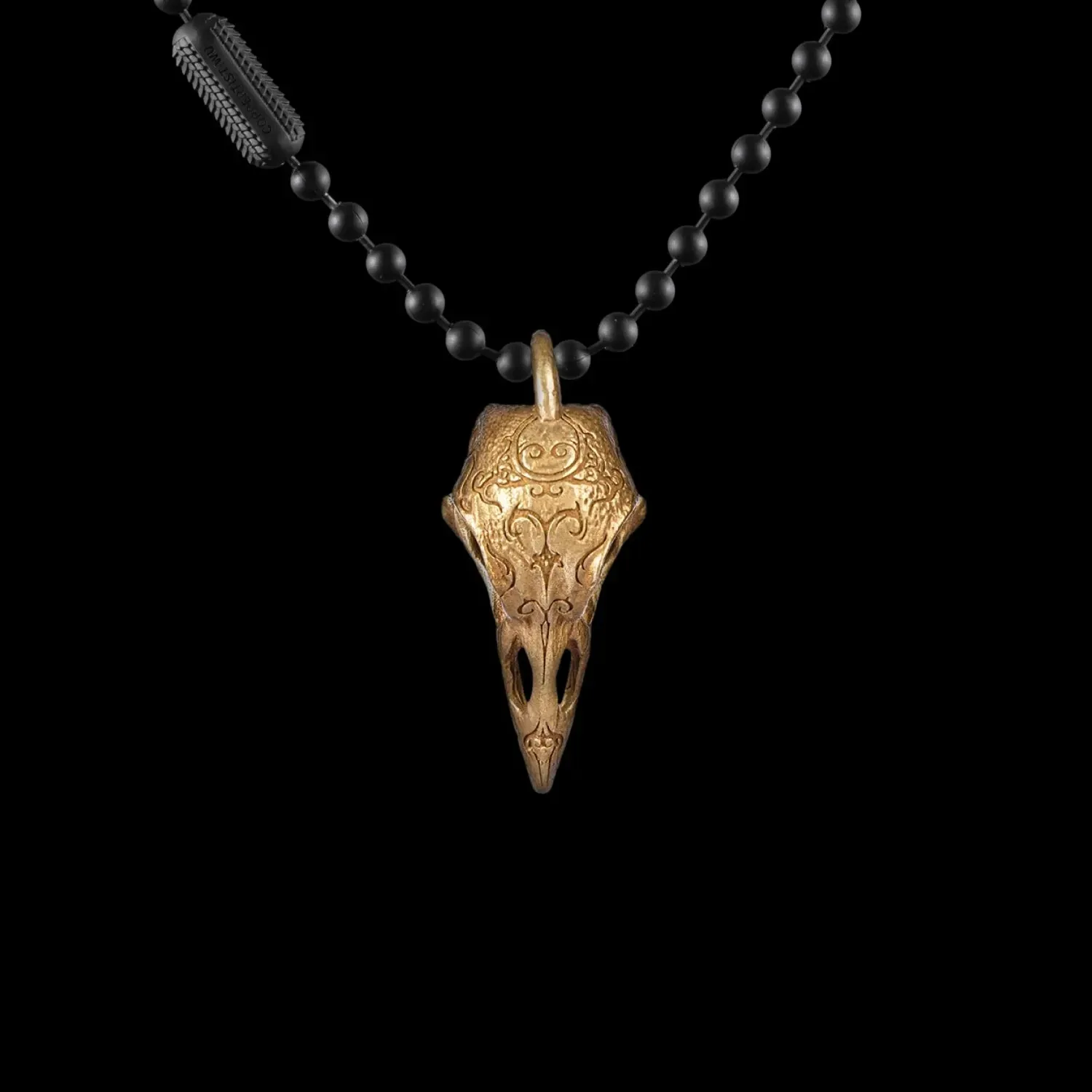 Raven Skull Pendant