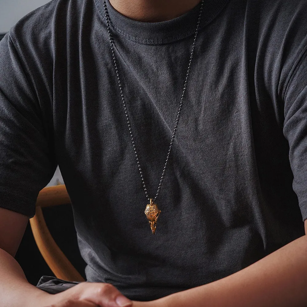 Raven Skull Pendant