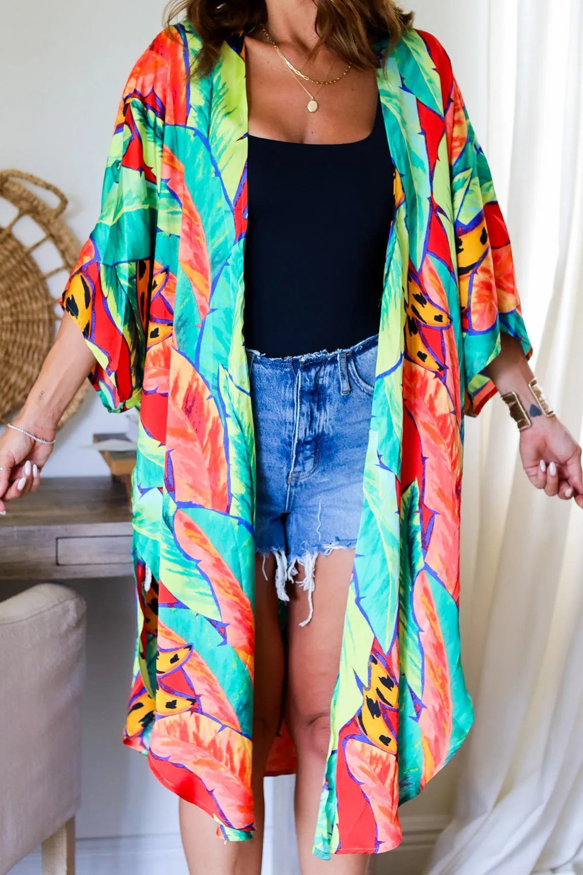 Romana Kimono Tie Top