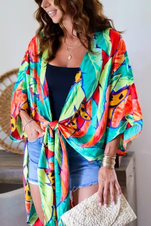 Romana Kimono Tie Top