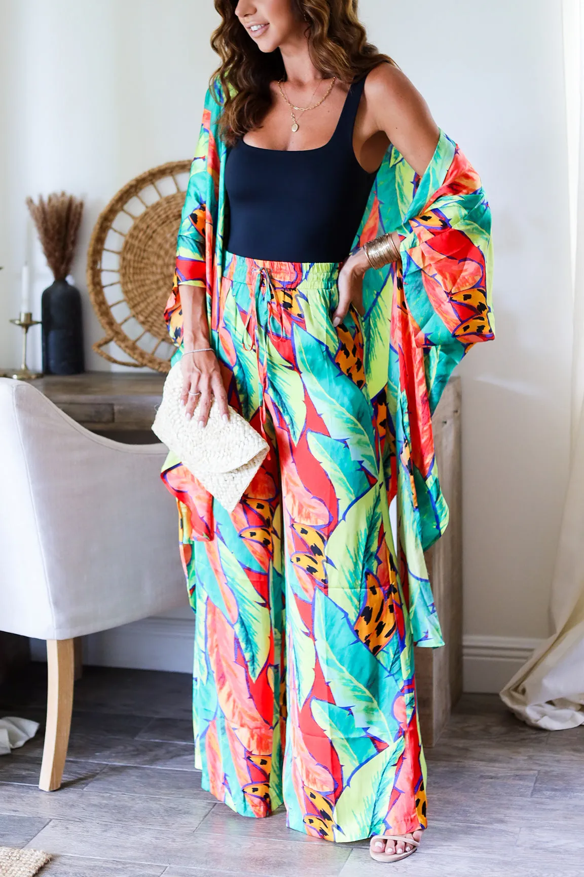 Romana Kimono Tie Top