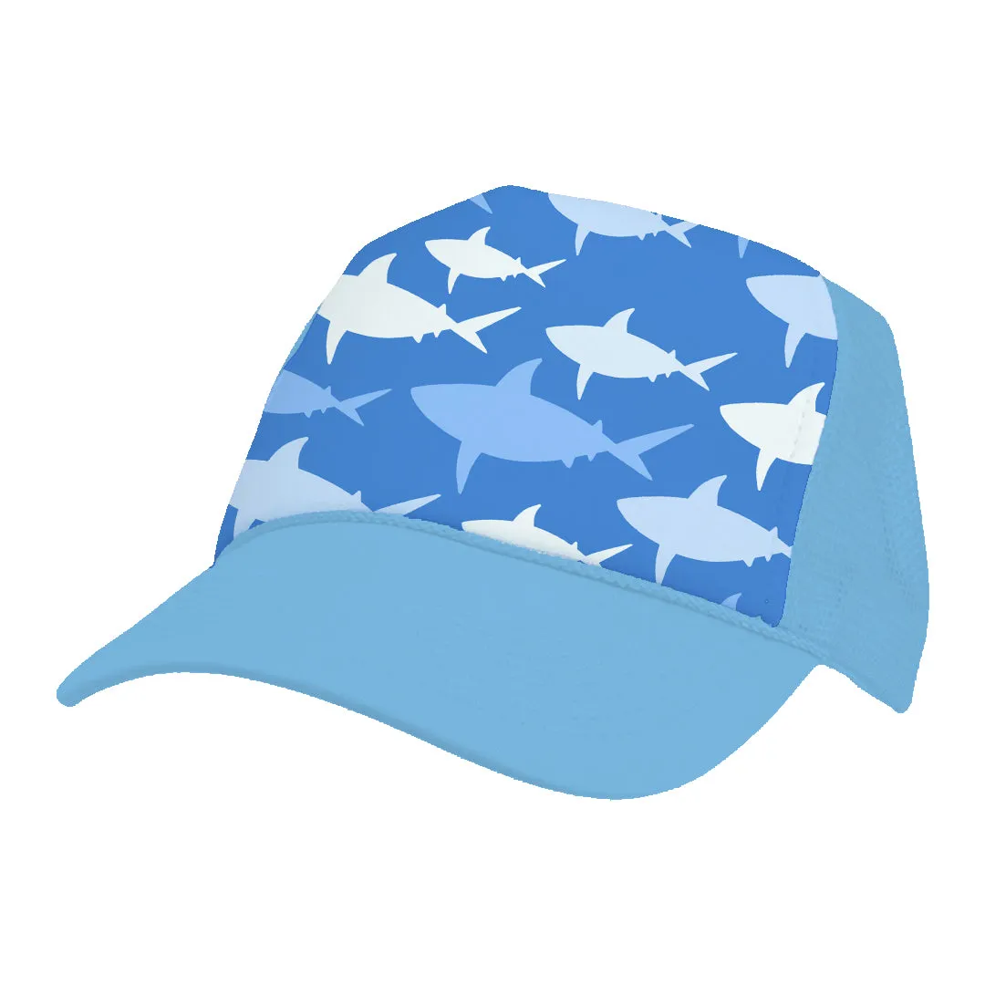 Shark Silhouette Keiki Trucker Hat