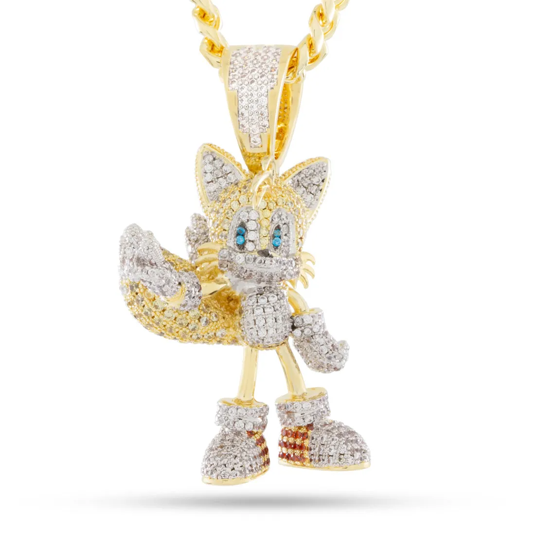 Sonic the Hedgehog x King Ice - Flying Tails Necklace