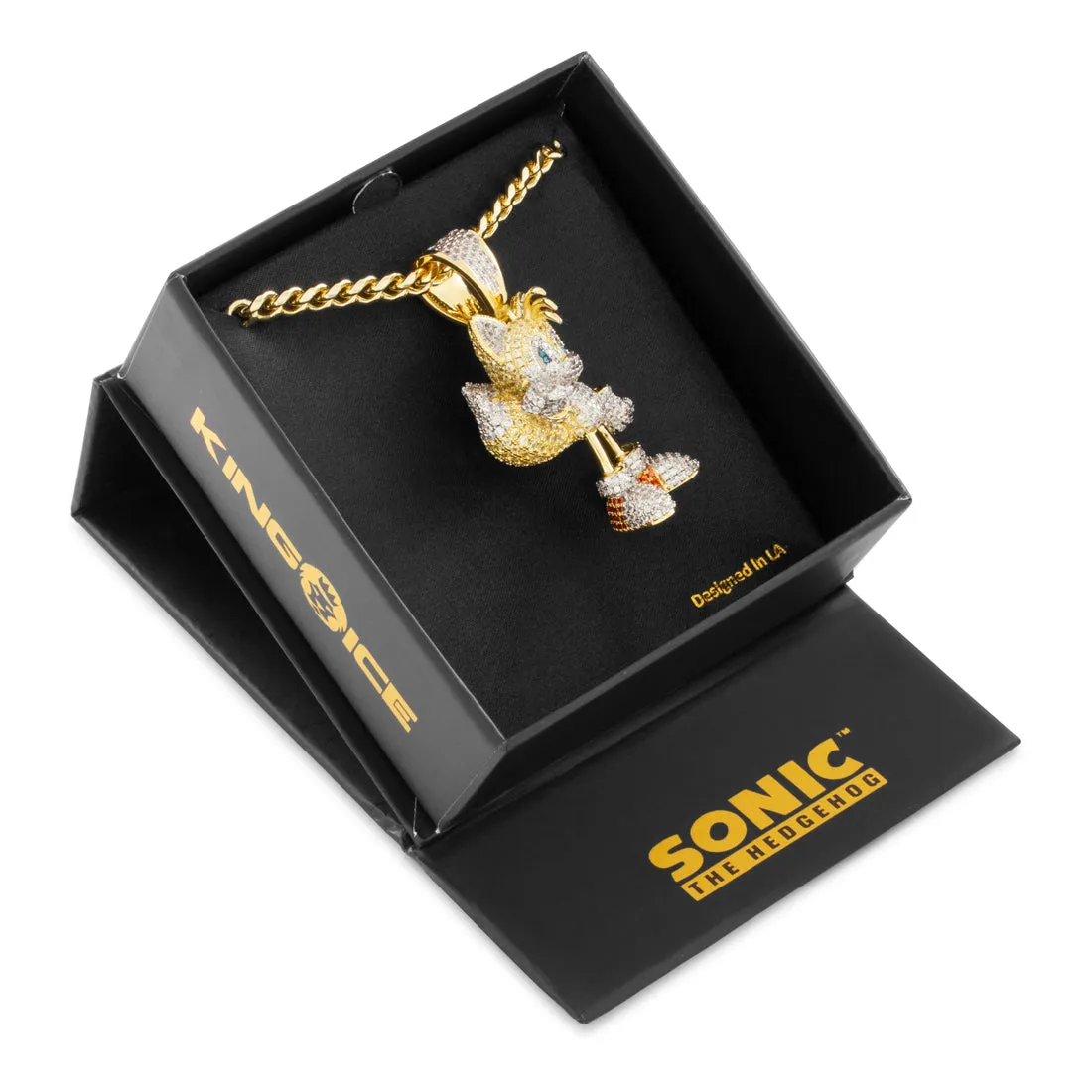 Sonic the Hedgehog x King Ice - Flying Tails Necklace