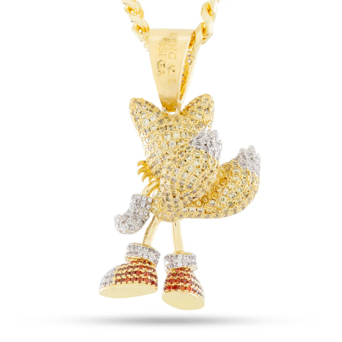 Sonic the Hedgehog x King Ice - Flying Tails Necklace