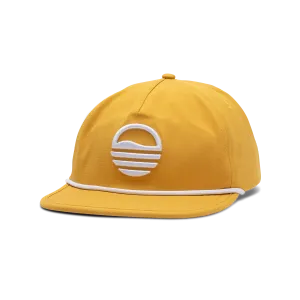 Sundaze Crushable Rope Hat | Mustard