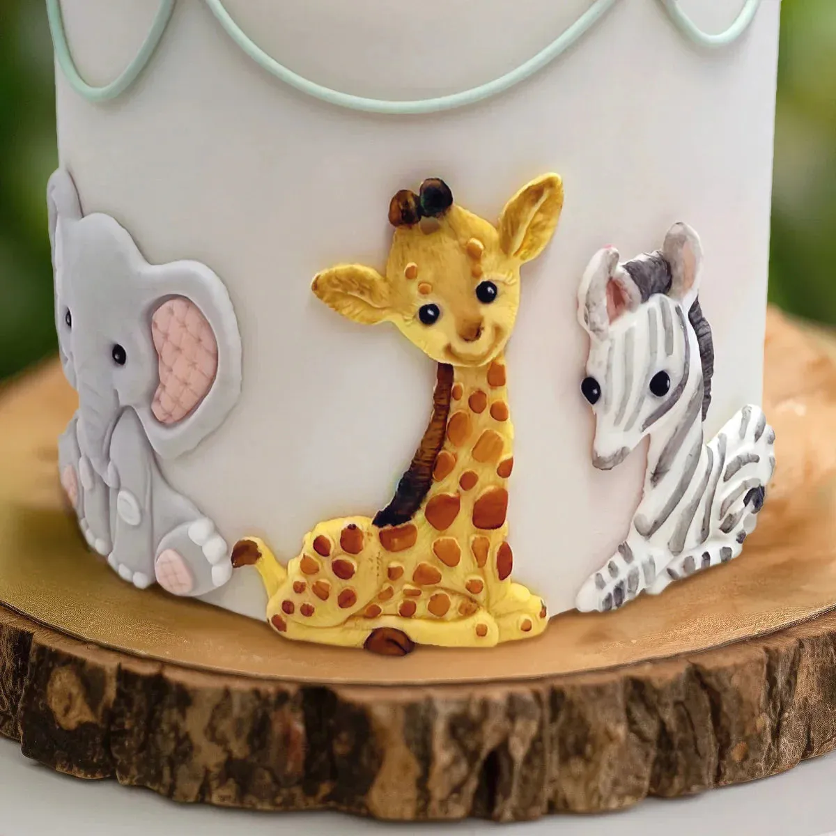 Sweet Safari Giraffe Silicone Mould