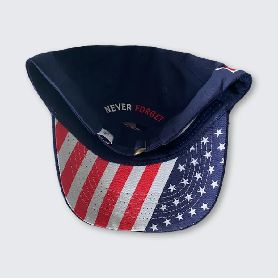 T2T Flag Brim Hat Twill (Navy)(L/XL)