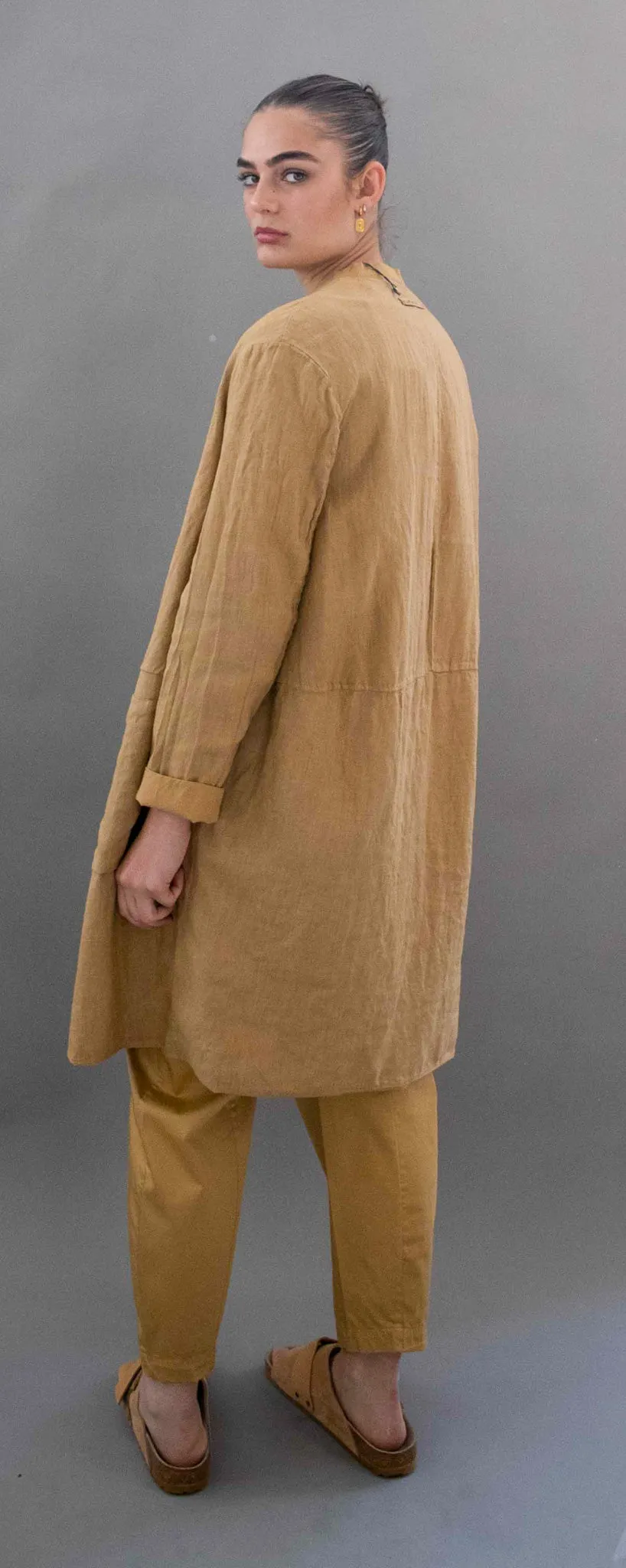 Transit Par Such Reversible Coat in Caramel