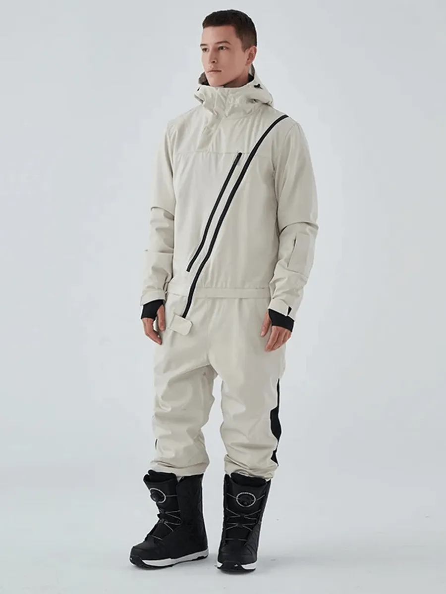 Unisex Cotton One-Piece Warm Ski Suit - SF2064