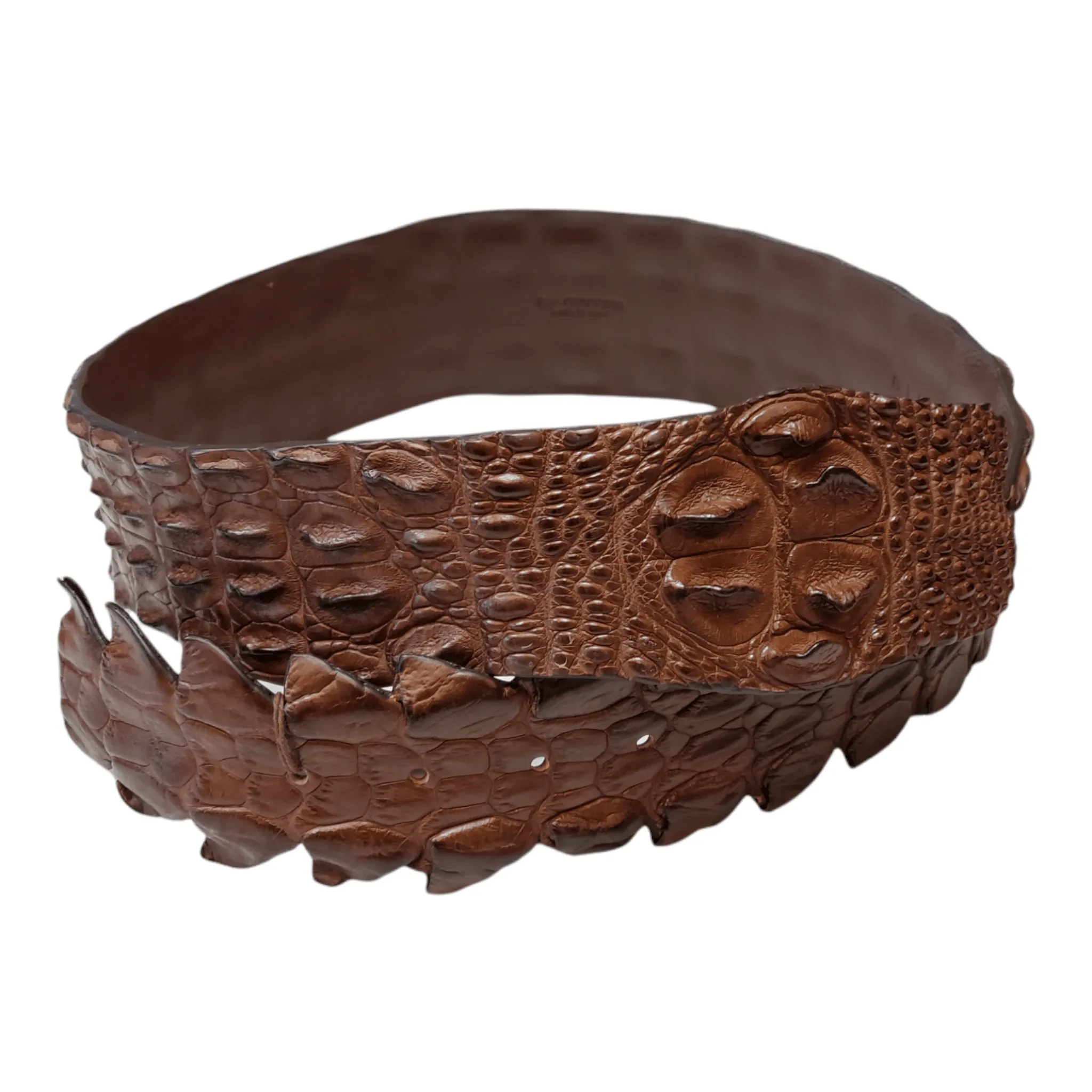 Wide Belt Savana Crocodile